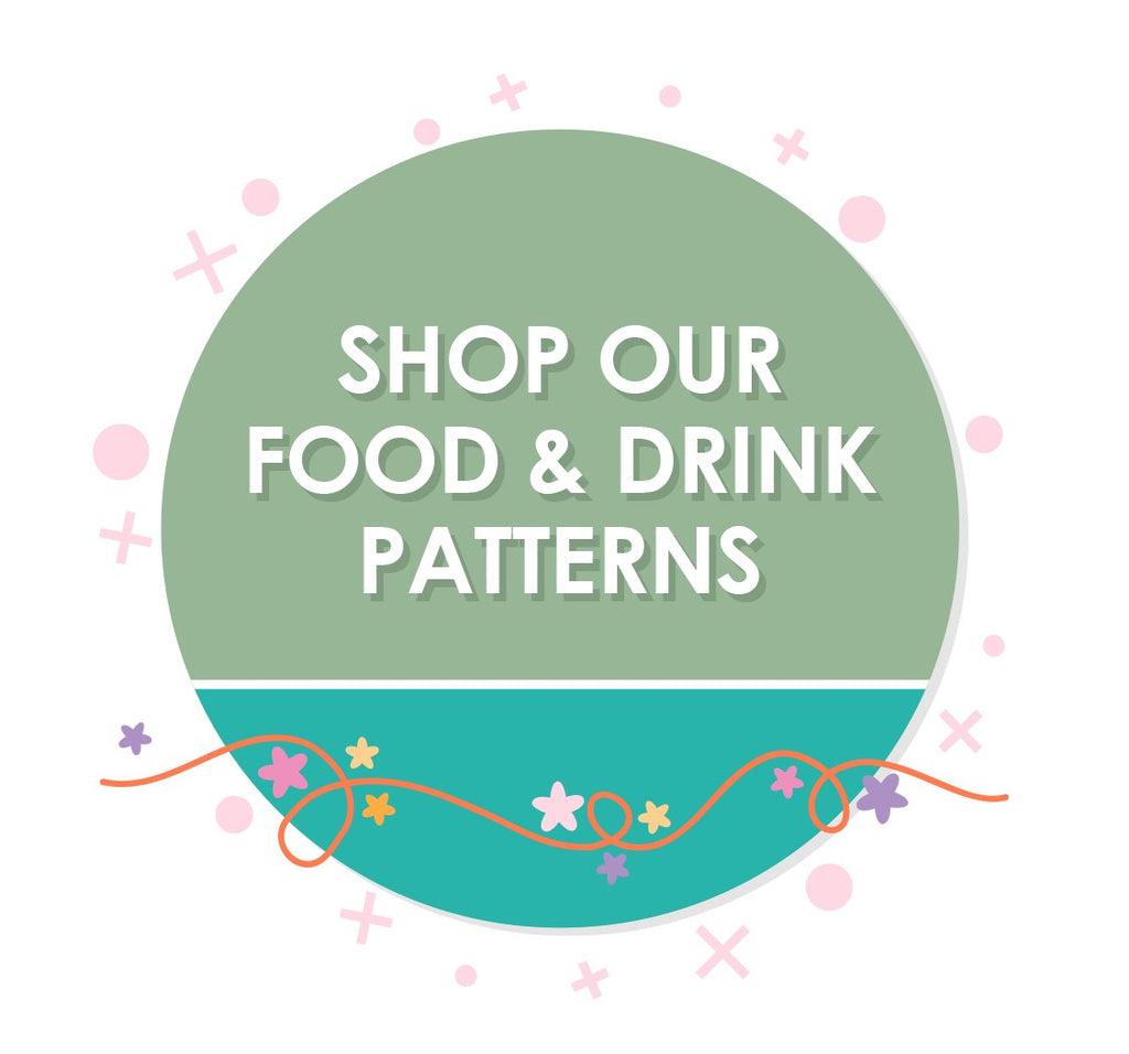 Food and Drink Downloadable PDF Cross Stitch Pattern