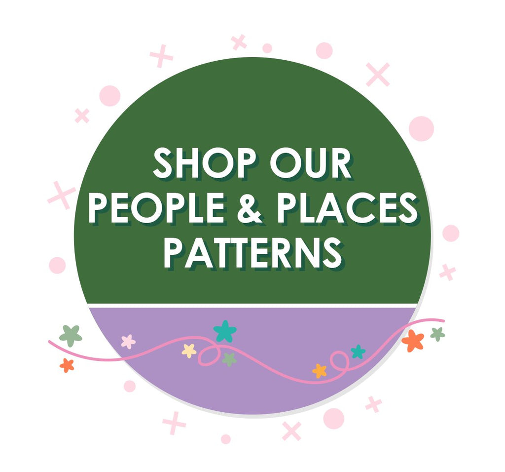 People and Places Downloadable PDF Cross Stitch Patterns
