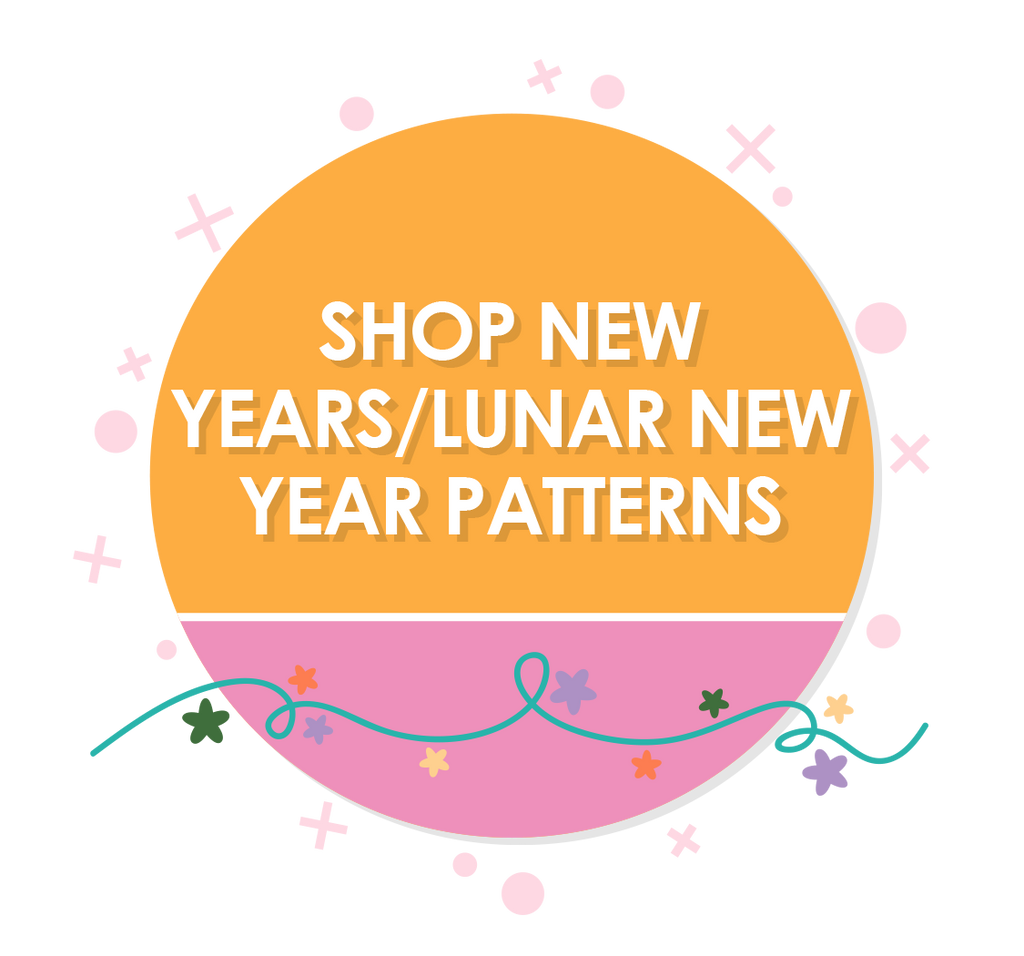 Shop Our New Year and Lunar New Year Downloadable PDF Cross Stitch Patterns