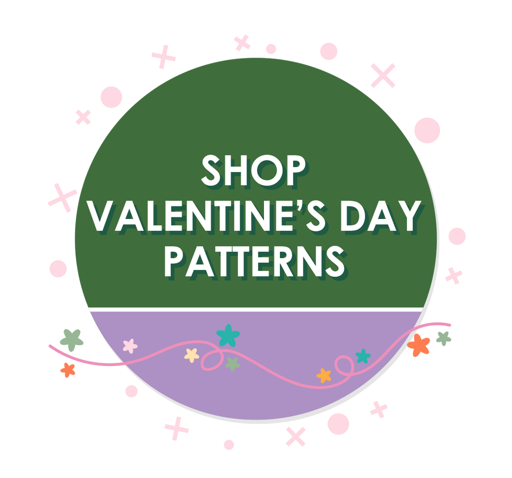 Shop Our Valentine's Day Printed Cross Stitch Patterns