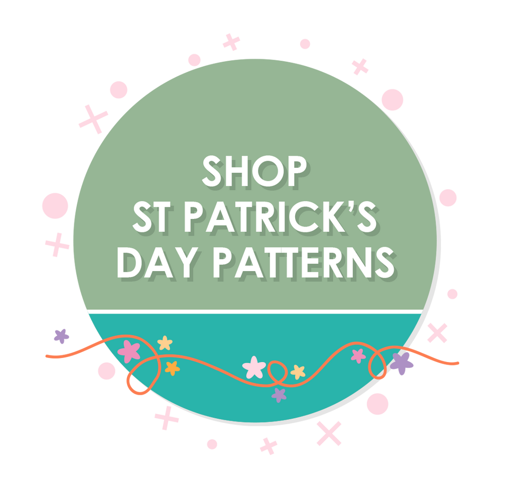 Shop Our St. Patrick's Day Printed Cross Stitch Patterns