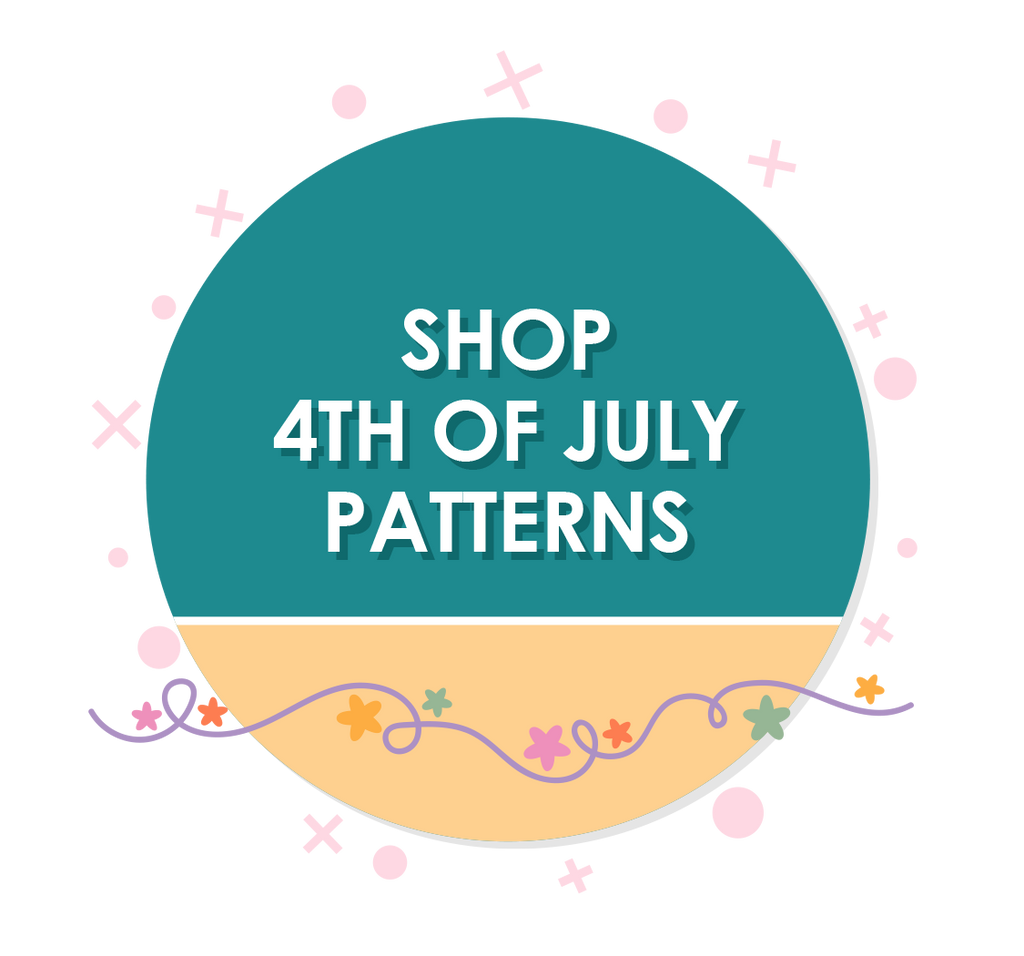 Shop Our Fourth of July Downloadable PDF Cross Stitch Patterns