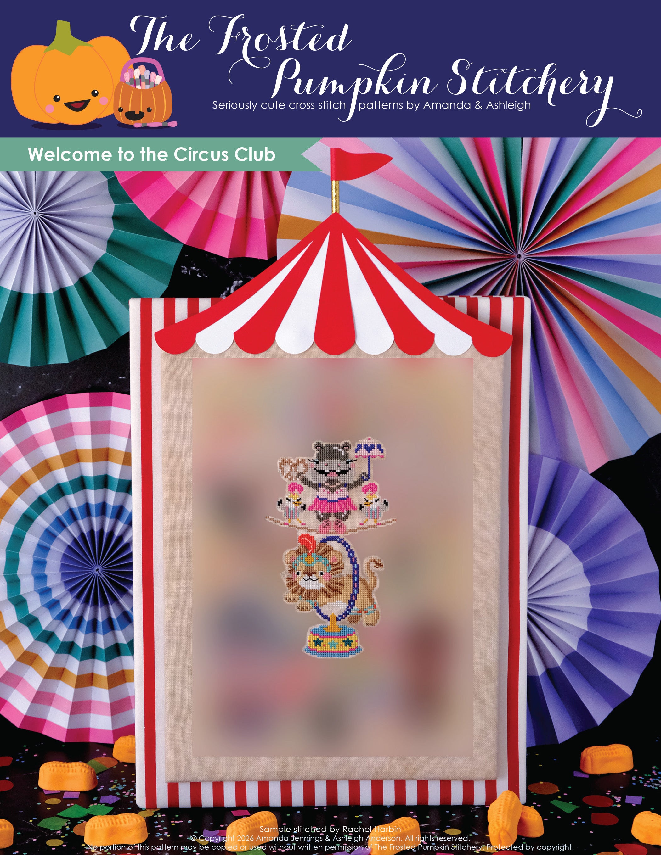 Welcome to the Circus Club Full Aida Kit | The Frosted Pumpkin