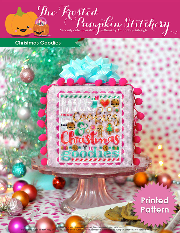 Cookies for Santa Cross Stitch Pattern  Frosted Pumpkin Stitchery – The  Frosted Pumpkin Stitchery