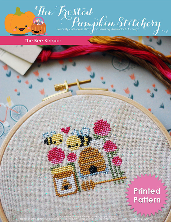 Bobbin Party Printed Cross Stitch Pattern  The Frosted Pumpkin – The  Frosted Pumpkin Stitchery